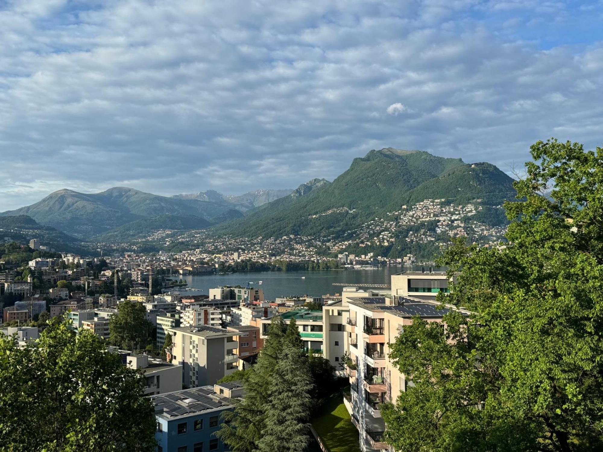 Panorama Suite In Lugano - Pazzallo Paradiso Esterno foto