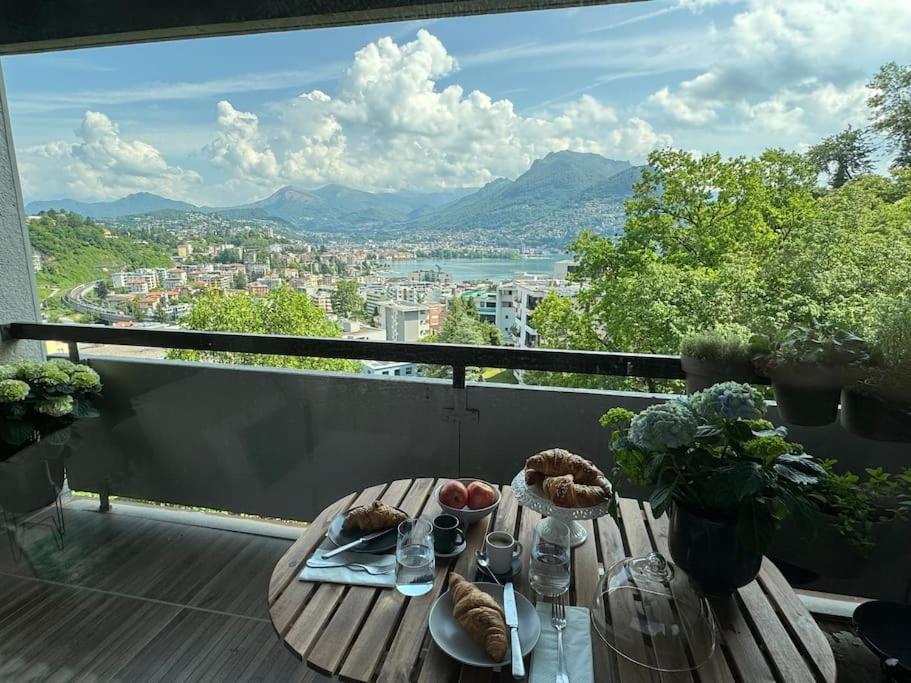 Panorama Suite In Lugano - Pazzallo Paradiso Esterno foto