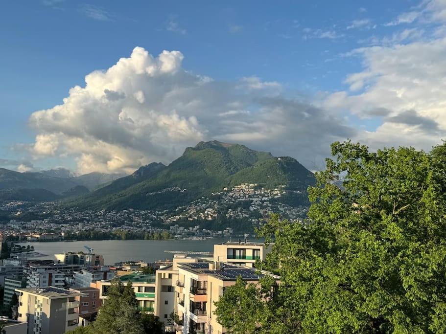 Panorama Suite In Lugano - Pazzallo Paradiso Esterno foto